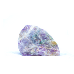 Rainbow fluorite raw clusters