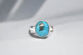 Irani turquoise Ring - Firoza