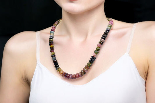 Multi Tourmaline Necklace 2000