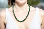 Nephrite Jade Necklace ( AAA Quality )