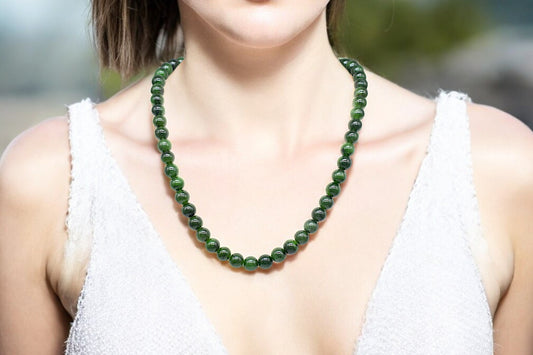 Nephrite Jade Necklace ( AAA Quality ) 2000