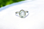 Green Amethyst Ring