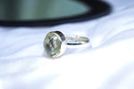 Green Amethyst Ring