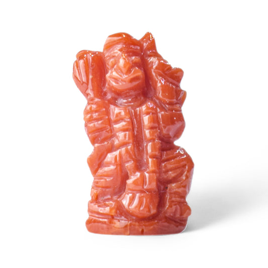 Hanuman ji ~ Moonga  4.80 carats 2000