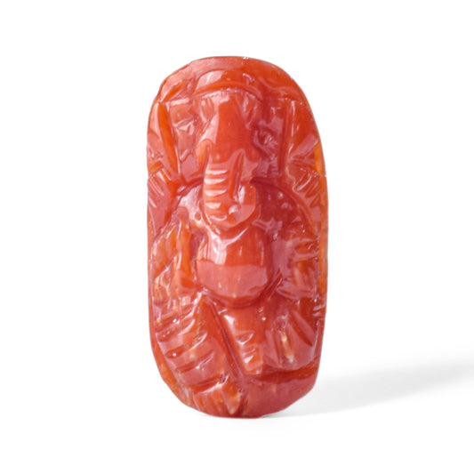 Ganesh ji ~ Natural Coral Moonga 5.15 Carat 2000