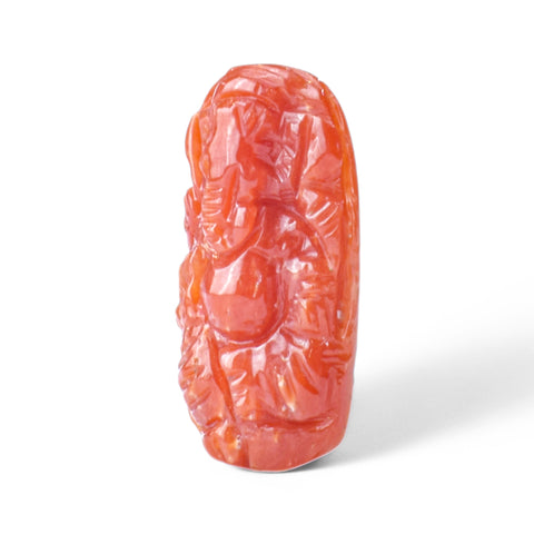 Ganesh ji ~ Natural Coral Moonga 5.15 Carat