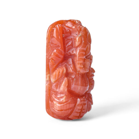 Ganesh ji ~ Natural Moonga coral 6.80 Carats