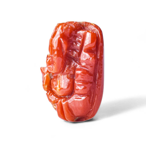 Ganesh ji ~ Natural Coral ( Moonga )
