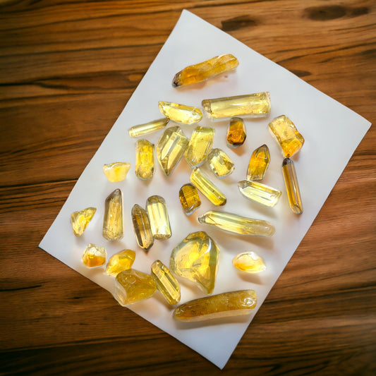 African Citrine ( Non Heated ) Free forms 2048