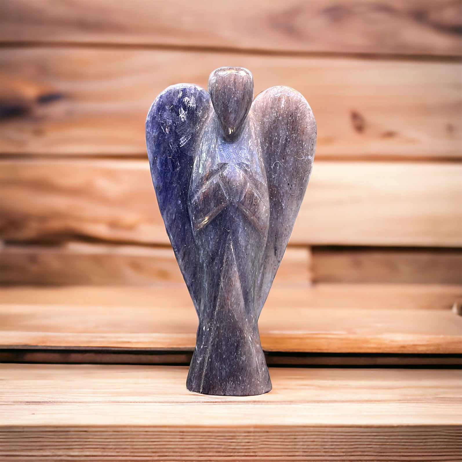 Iolite Crystal Angel (3inches)