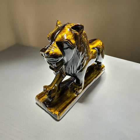 Lion ~ Tiger’s eye Gemstone