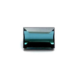 Blue Tourmaline Baguette Cut Gemstone