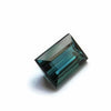 Blue Tourmaline Baguette Cut Gemstone