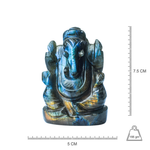Ganesha  -Labradorite Full Flash