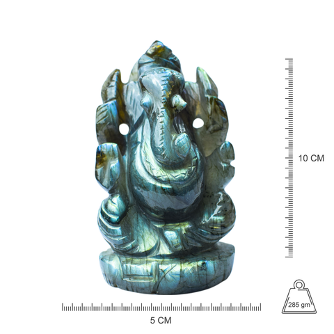 Ganesha  -Labradorite Full Flash