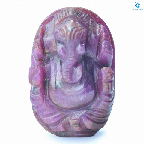 Ganesh ji ~ Ruby For a Pendant