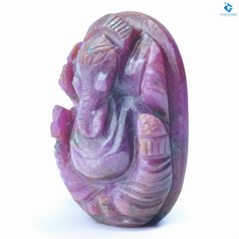 Ganesh ji ~ Ruby For a Pendant