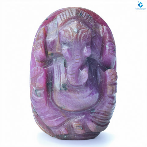 Ganesh ji ~ Ruby For a Pendant