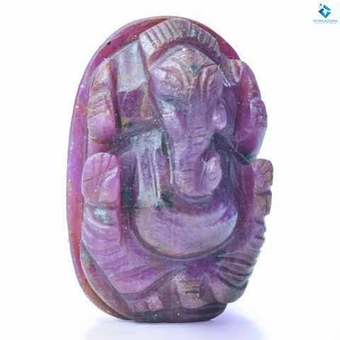 Ganesh ji ~ Ruby For a Pendant
