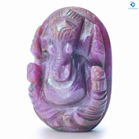 Ganesh ji ~ Ruby For a Pendant