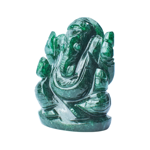 Green Jade Ganesha