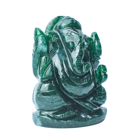 Green Jade Ganesha