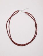 Garnet Necklace 2 Strands