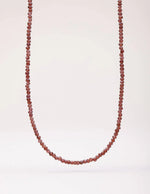 Garnet Beads Necklace
