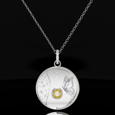 ♊ Gemini Zodiac Necklace