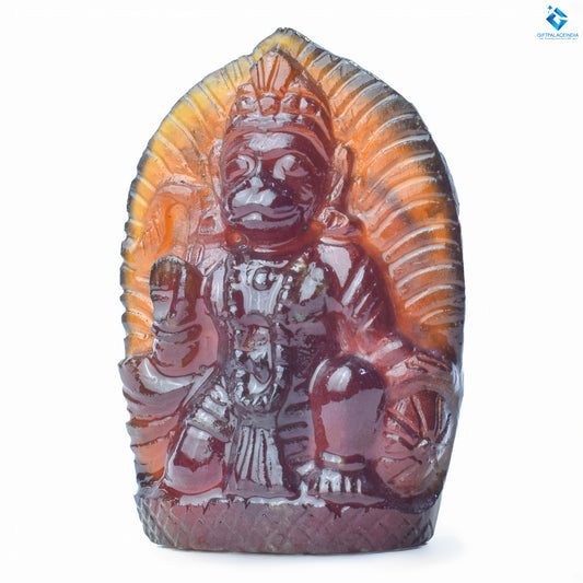 Hanuman Ji ~ Gomed Hessonite garnet 2048