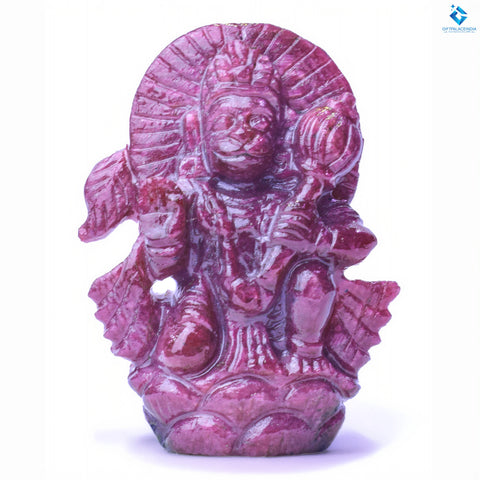 Hanuman ji ~ Natural Ruby stone