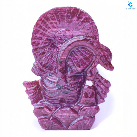 Hanuman ji ~ Natural Ruby stone