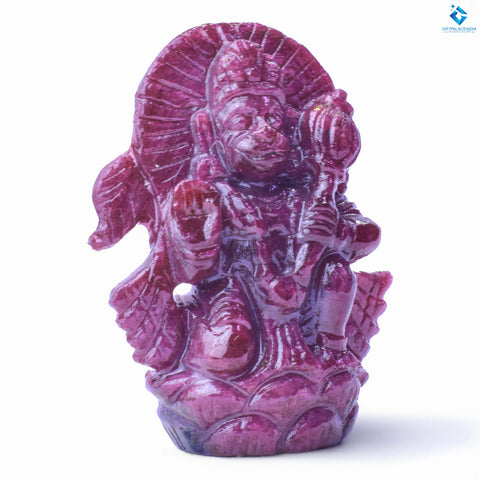 Hanuman ji ~ Natural Ruby stone
