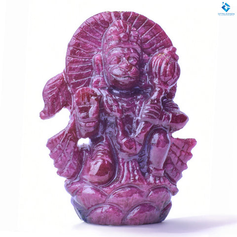 Hanuman ji ~ Natural Ruby stone