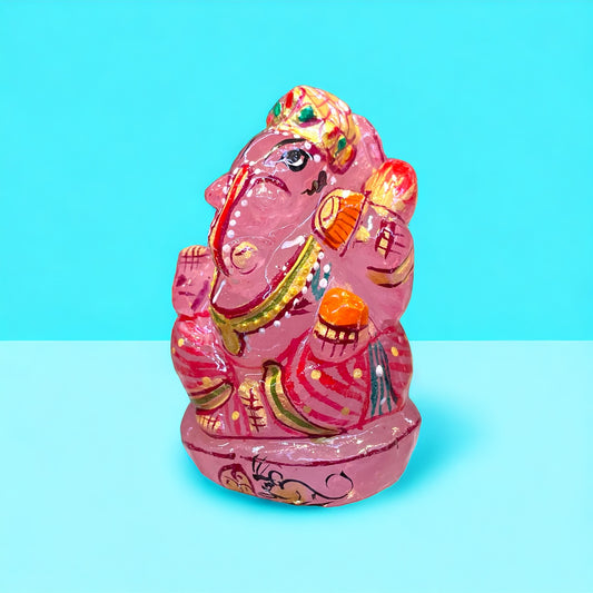 Rose Quartz Ganesha 1200