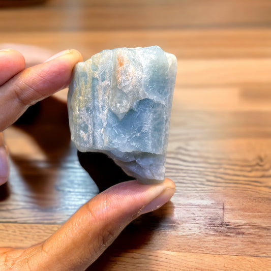 Aquamarine Raw 70 Grams 1958