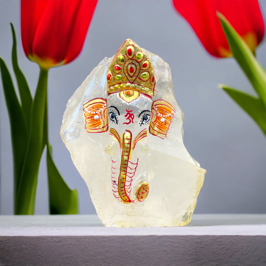 Ganesh ji - Raw Sphatik 1729