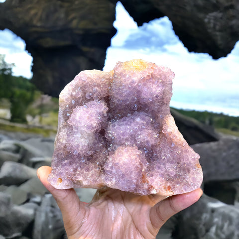 Amethyst Cluster ( Indian ) 1170 Grams