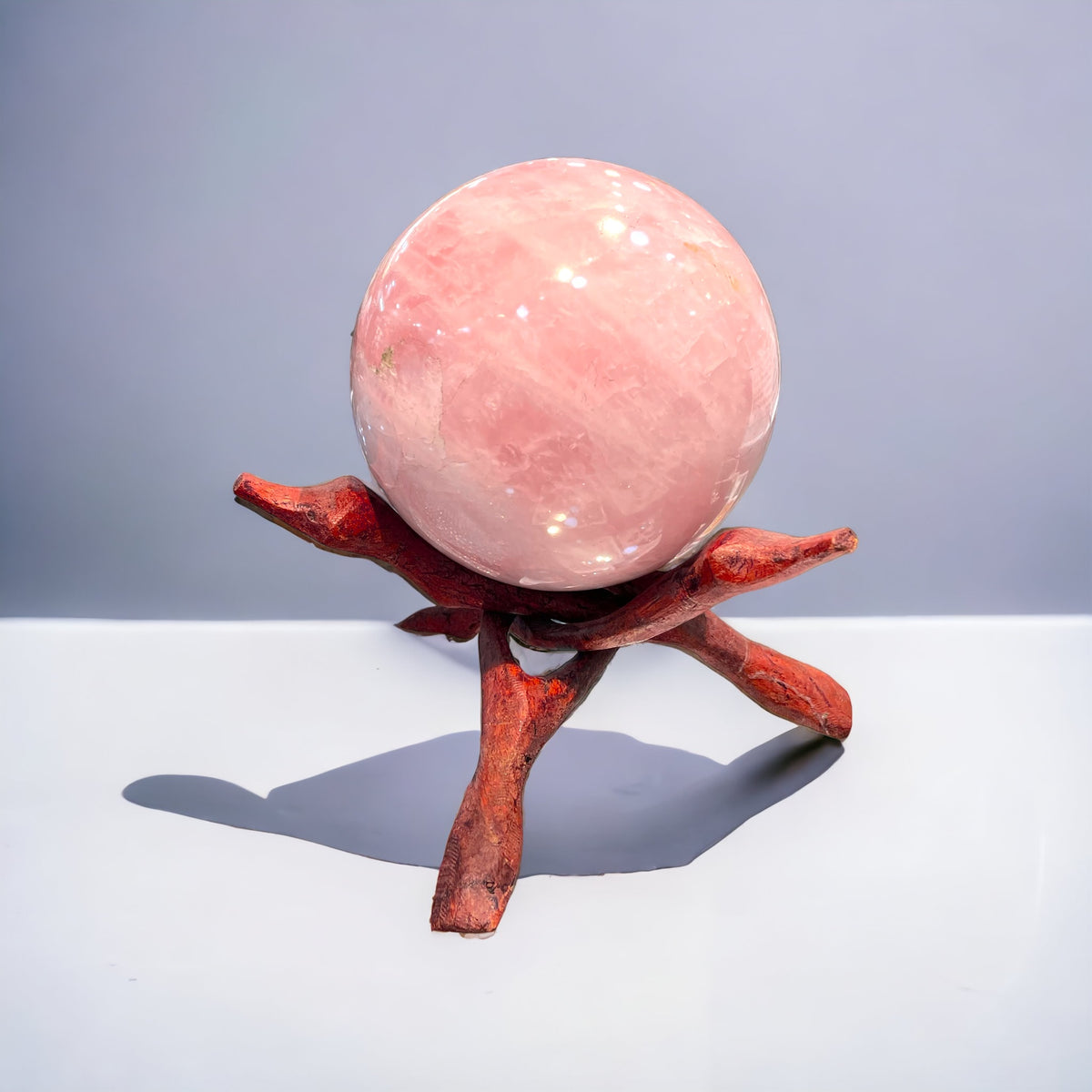 Rose Quartz Sphere 2710 Grams