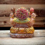 Rose Quartz Huge Ganesh ji 8052 Grams