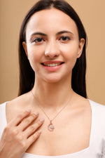Moon & Star Opal Necklace