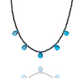 Swiss Blue Topaz Necklace
