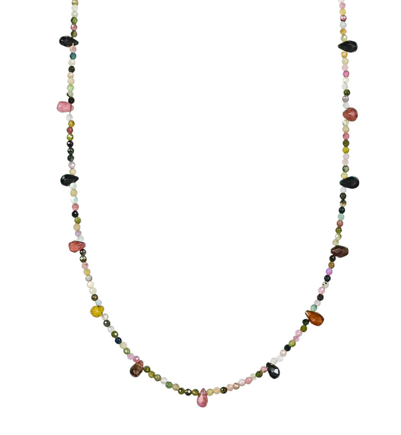 Multi Tourmaline Necklace