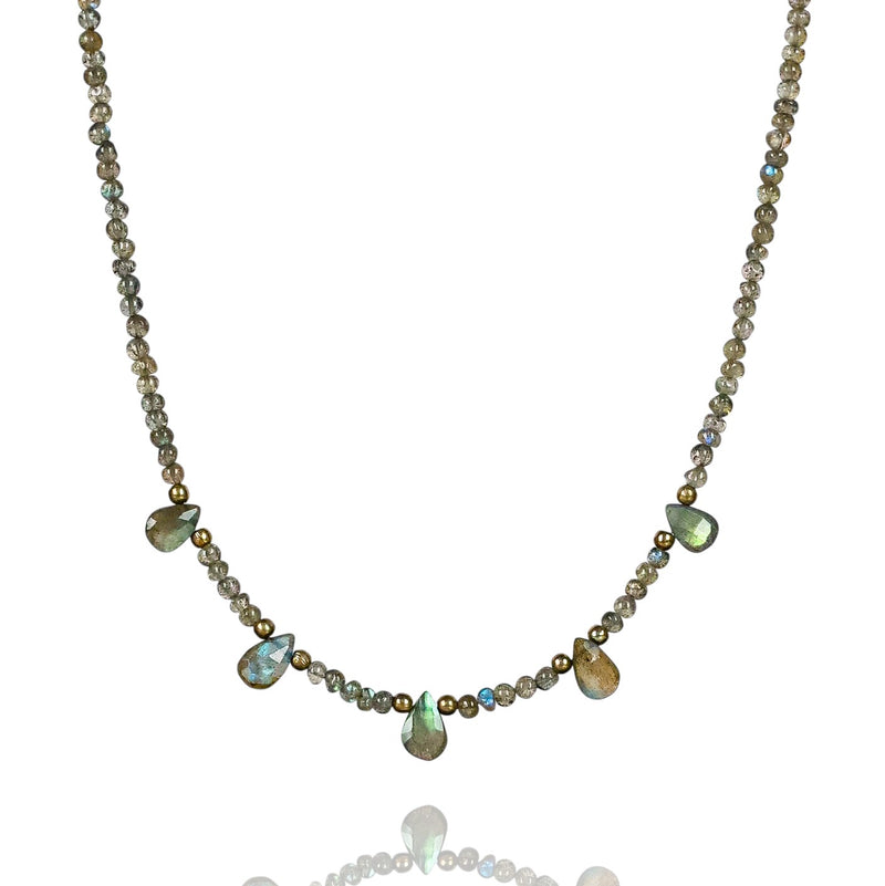 Flashy Labradorite Necklace