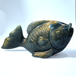 Fish in Labradorite — Hand-Carved Crystal Sculpture (Limited Edition)