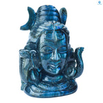 Lord Shiva murti ~ Dragon's Heart  Labradorite