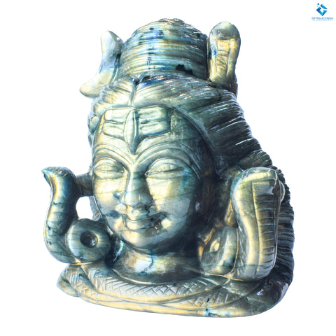 Shiv ji Murti ~ Labradorite