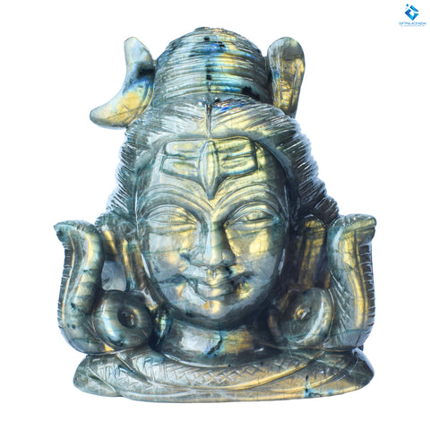 Shiv ji Murti ~ Labradorite