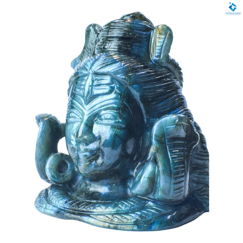 Shiv ji Murti ~ Labradorite