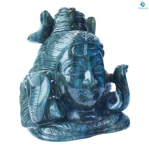 Shiv ji Murti ~ Labradorite